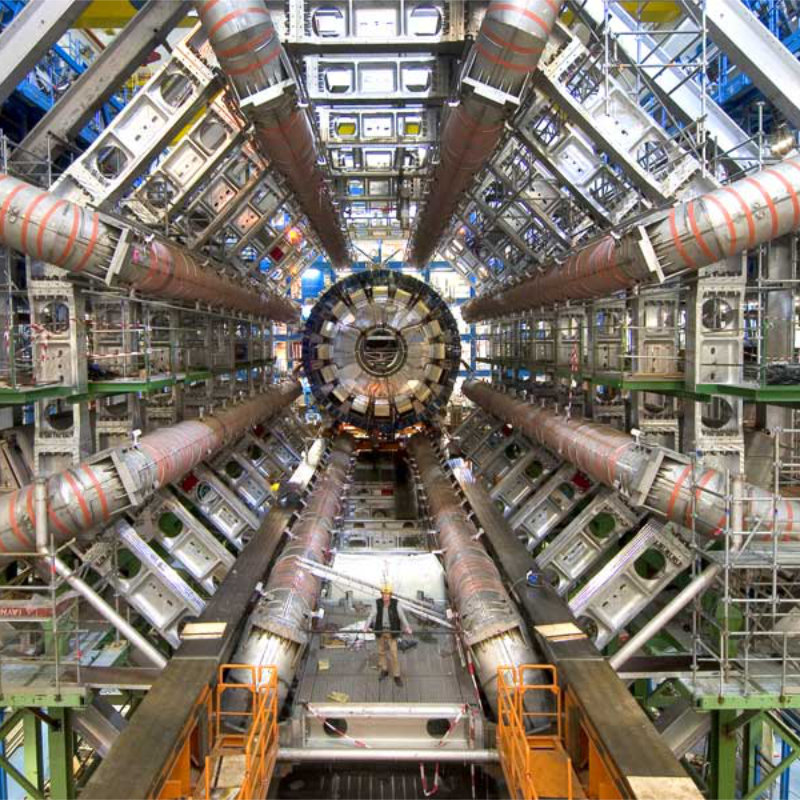 2008, maximilien brice, CERN, dawn of the large hadron collider.