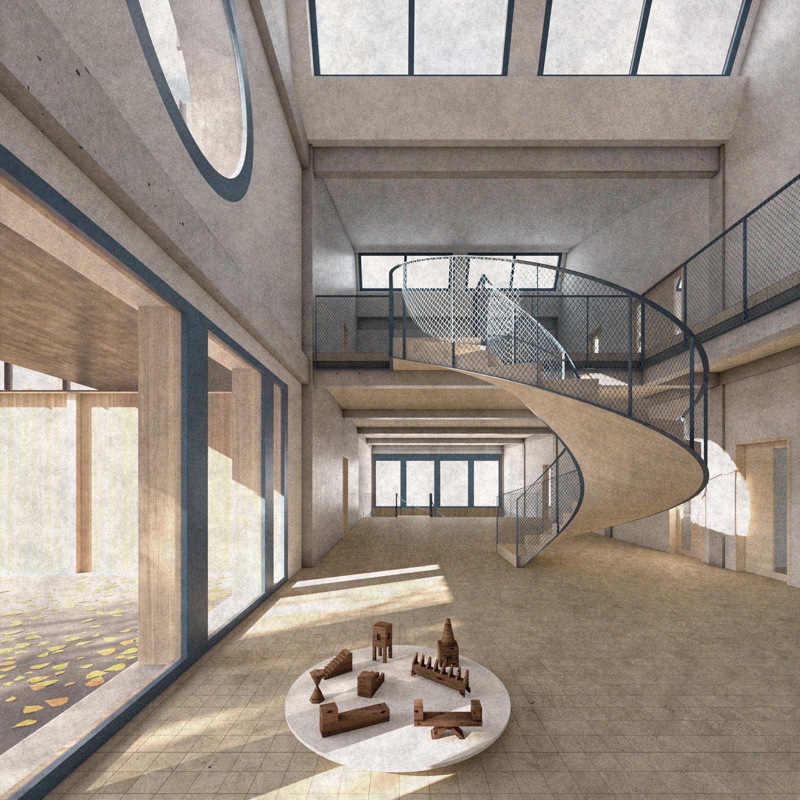 Foyer Kreativhaus.