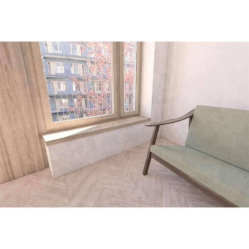 Eingangsbereich mit Blick nach draussen.