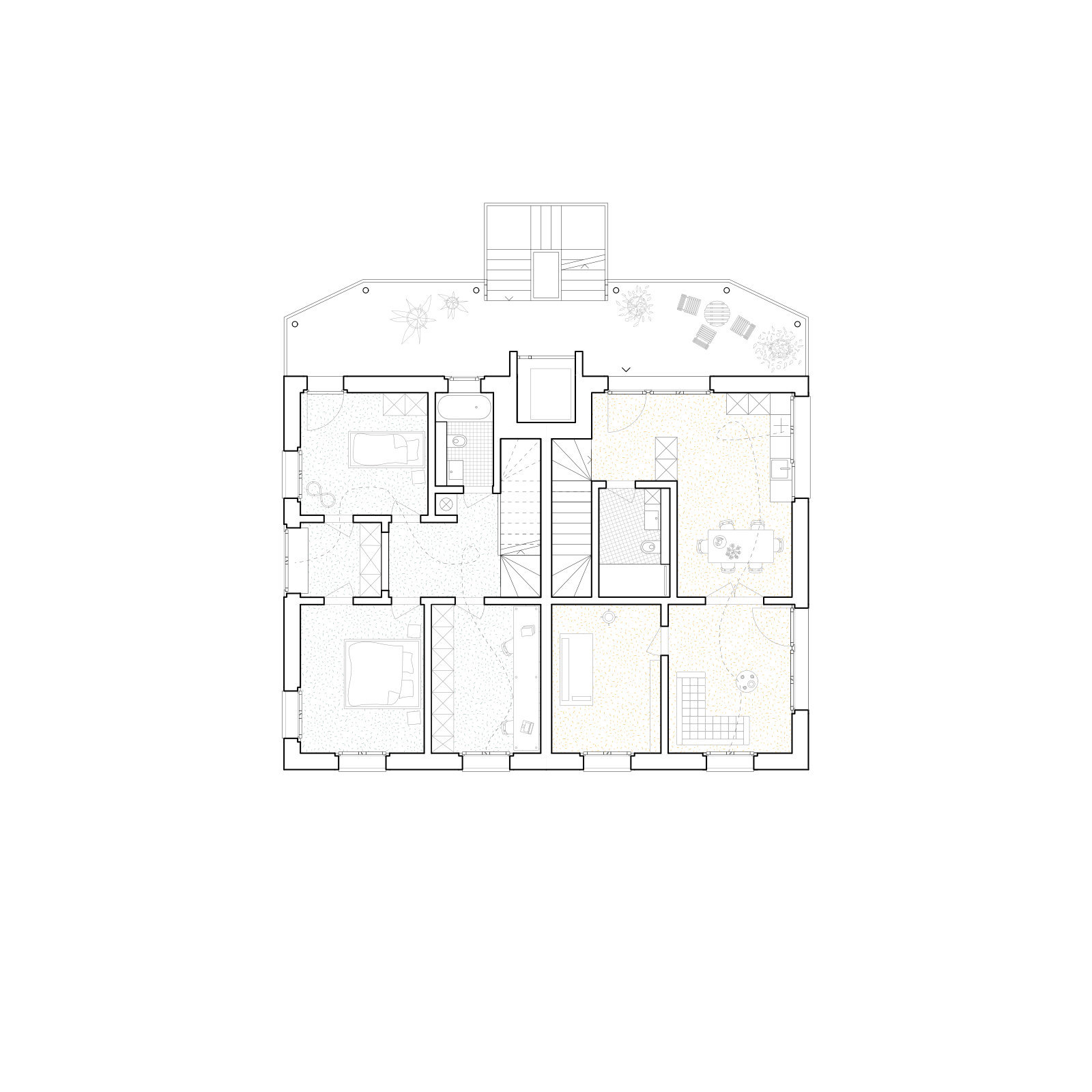 Maisonettewohnung.