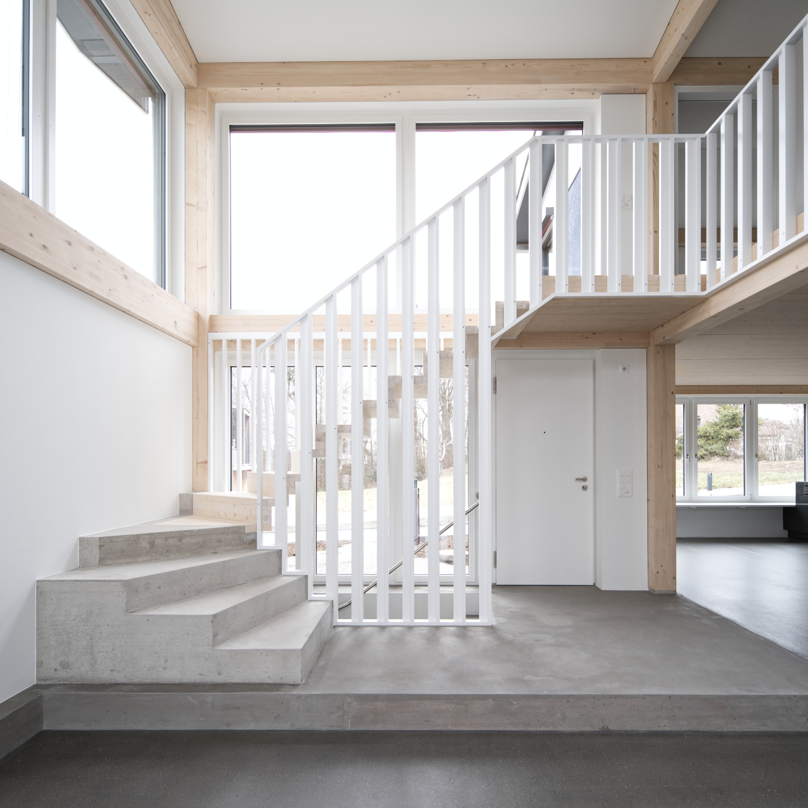 Treppe Haus B.