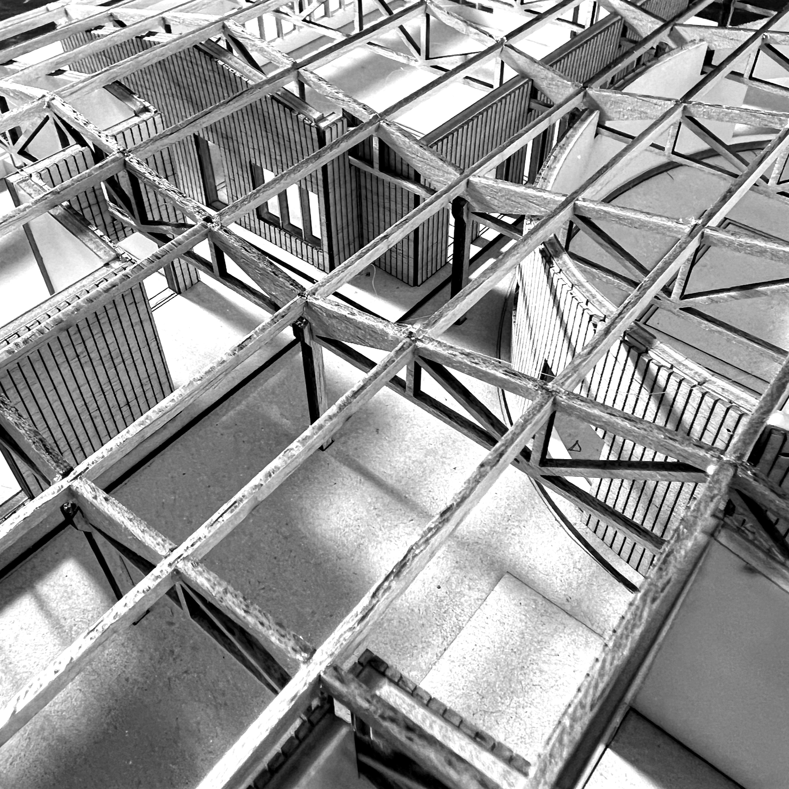 Modellfoto Struktur Close-Up.