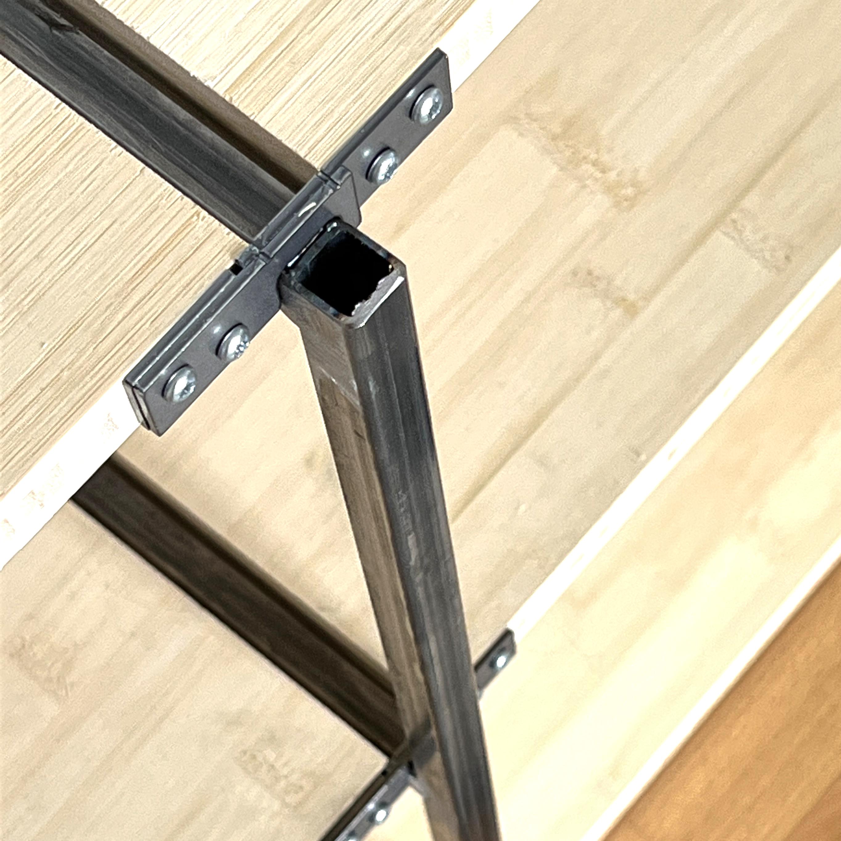 Axonometrie Bücherregal Detail.