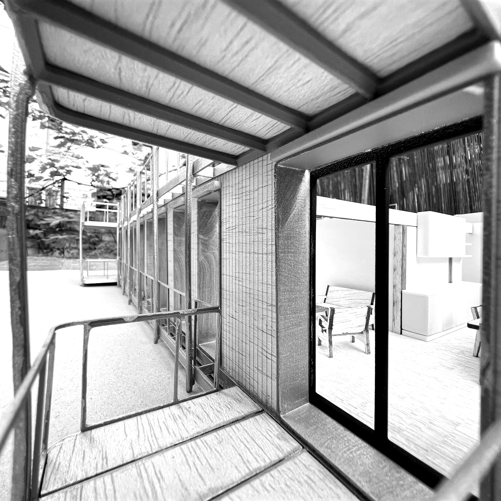 Modellfoto Balkon.